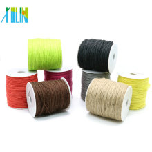 Decorative Hemp Cord and Sisal Thread for Bracelet and Necklace DIY, 1.5mm string ZYL0008